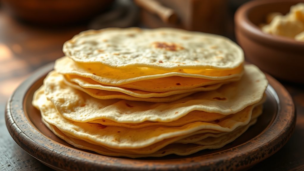 gently warm the tortillas