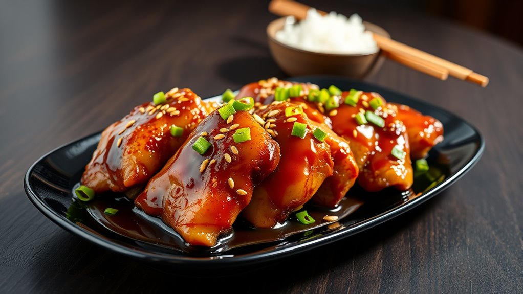 ginger sesame chicken recipe