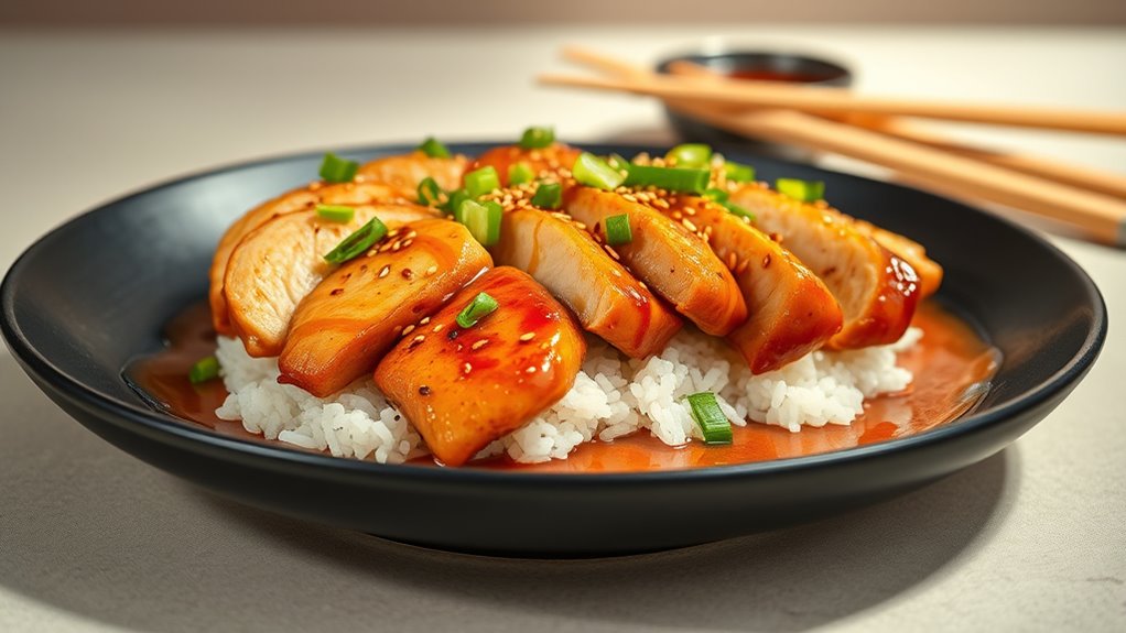 ginger sesame chicken recipe