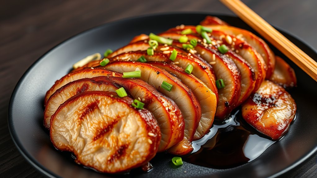 ginger soy marinated chicken