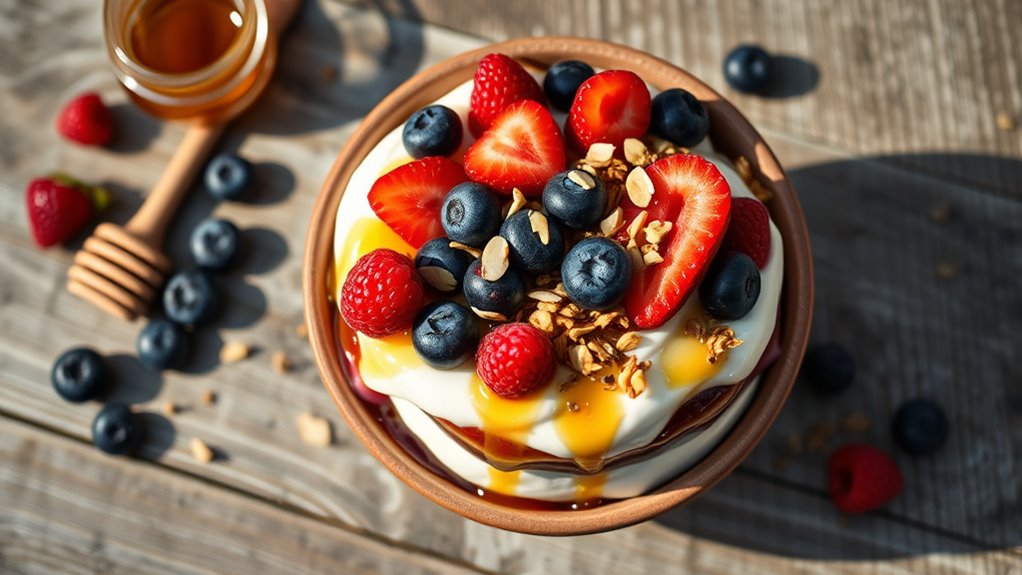 greek yogurt parfait recipe