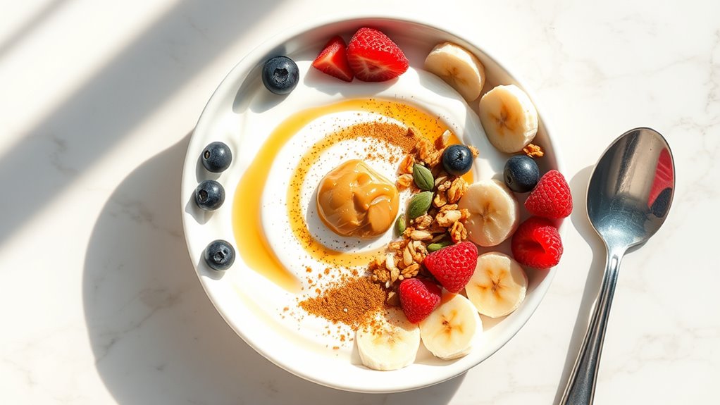 greek yogurt power bowl