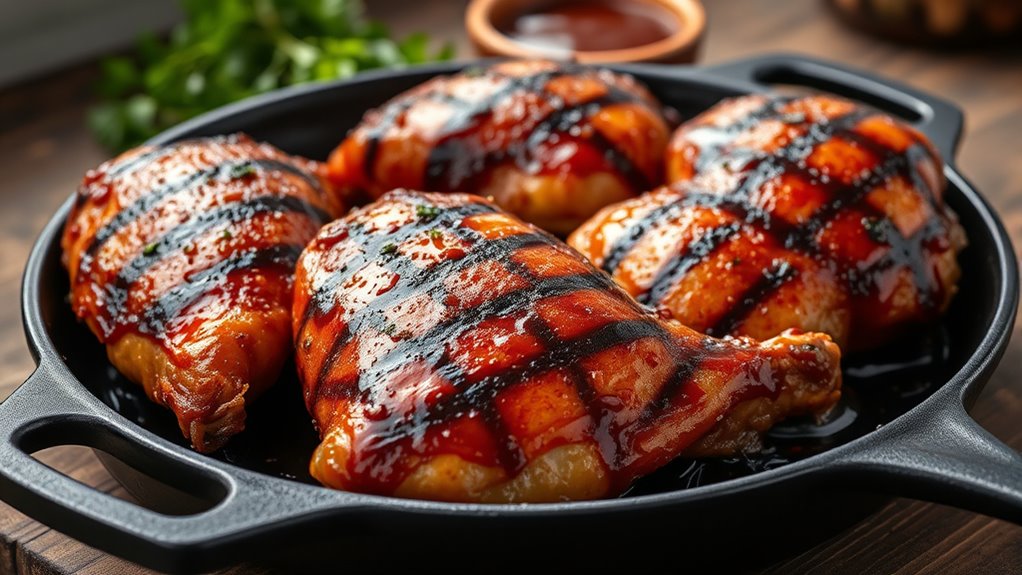 grilled chicken with bbq