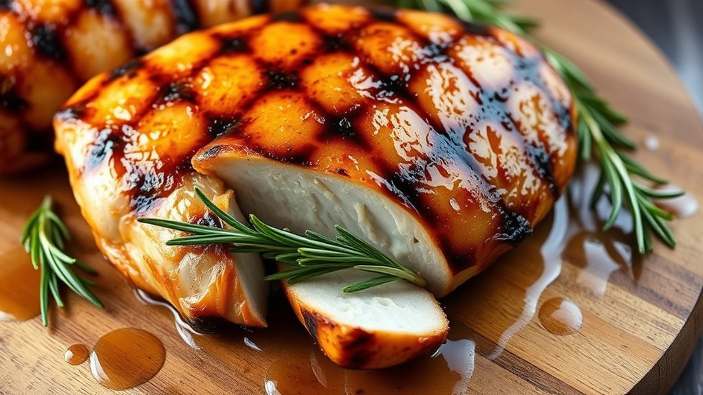 grilled chicken with rosemary