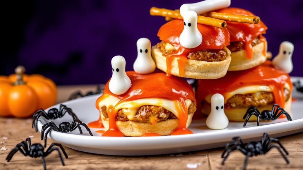 halloween decoration garnish step