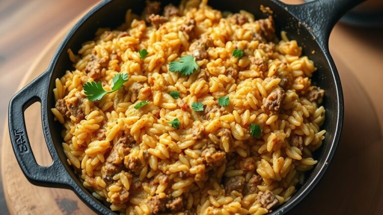 hamburger rice casserole recipe