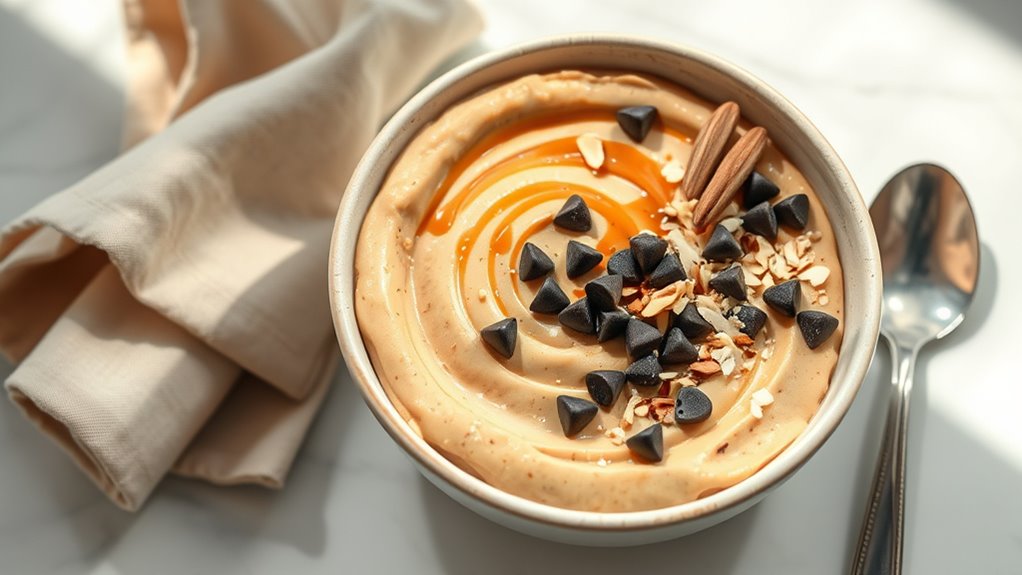 healthy cookie dough bowl