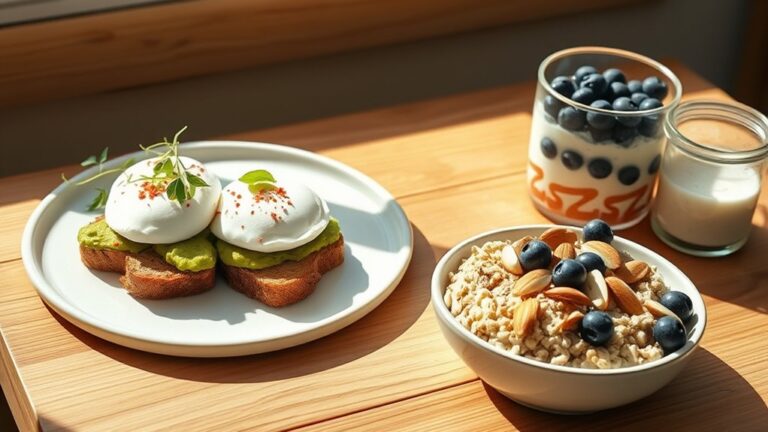 healthy filling breakfast options