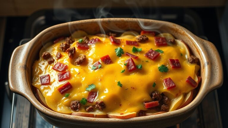 hearty hamburger potato casserole