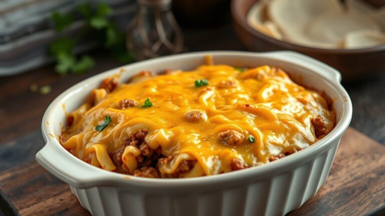 hearty hamburger supreme casserole