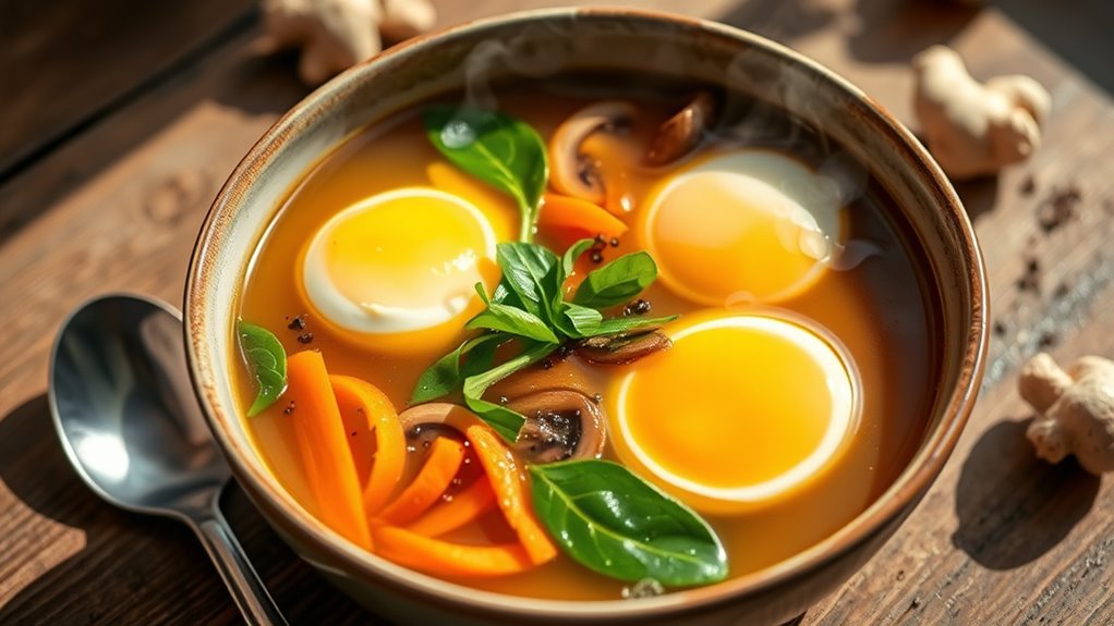 hearty nourishing breakfast soup