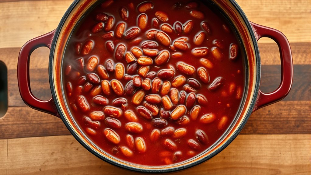 heat and simmer thoroughly