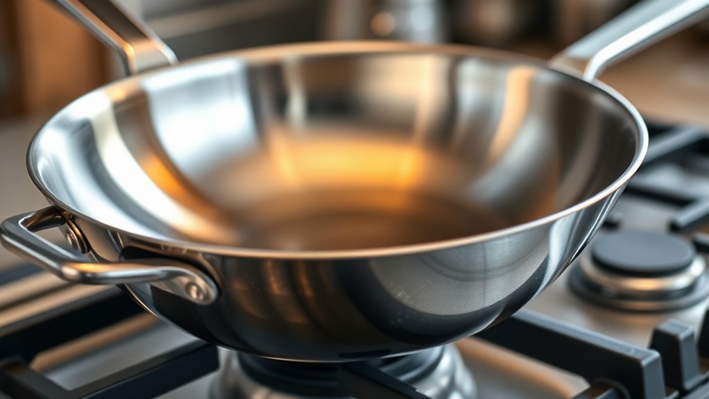 heat skillet to medium high