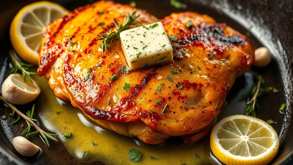 herb butter chicken recipe
