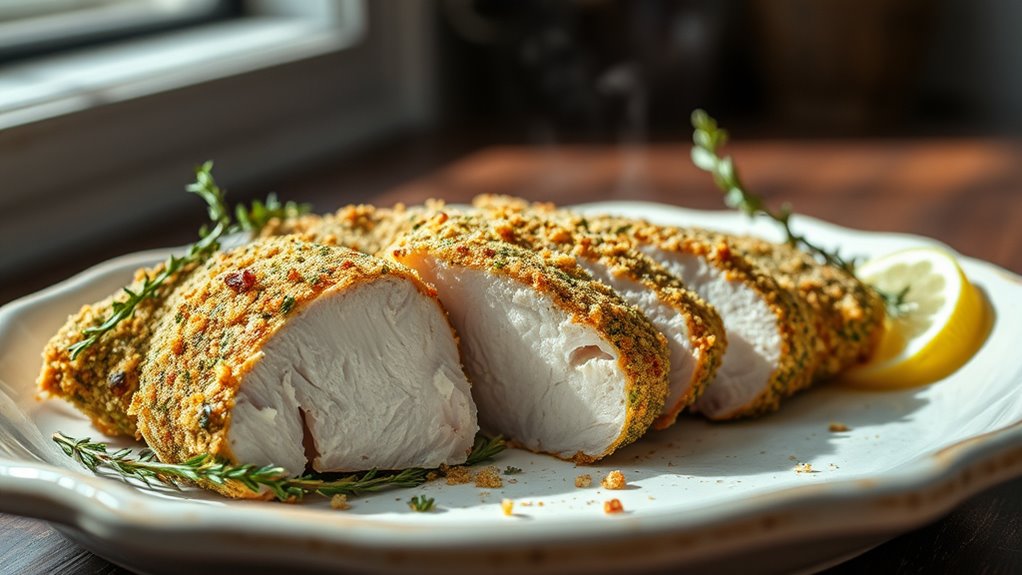 herb crusted chicken recipe