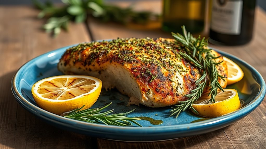 herb crusted mediterranean chicken recipe