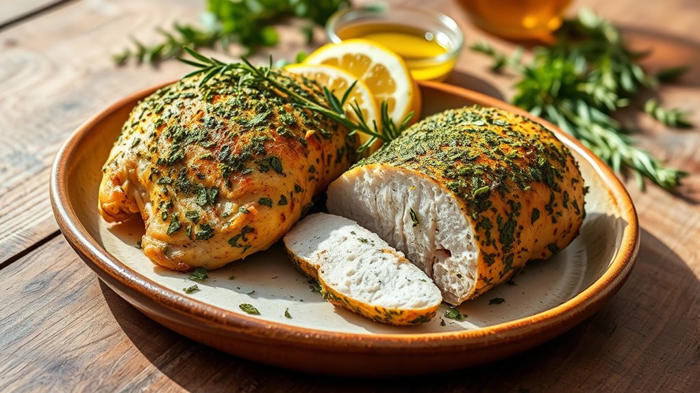 herb crusted mediterranean chicken recipe