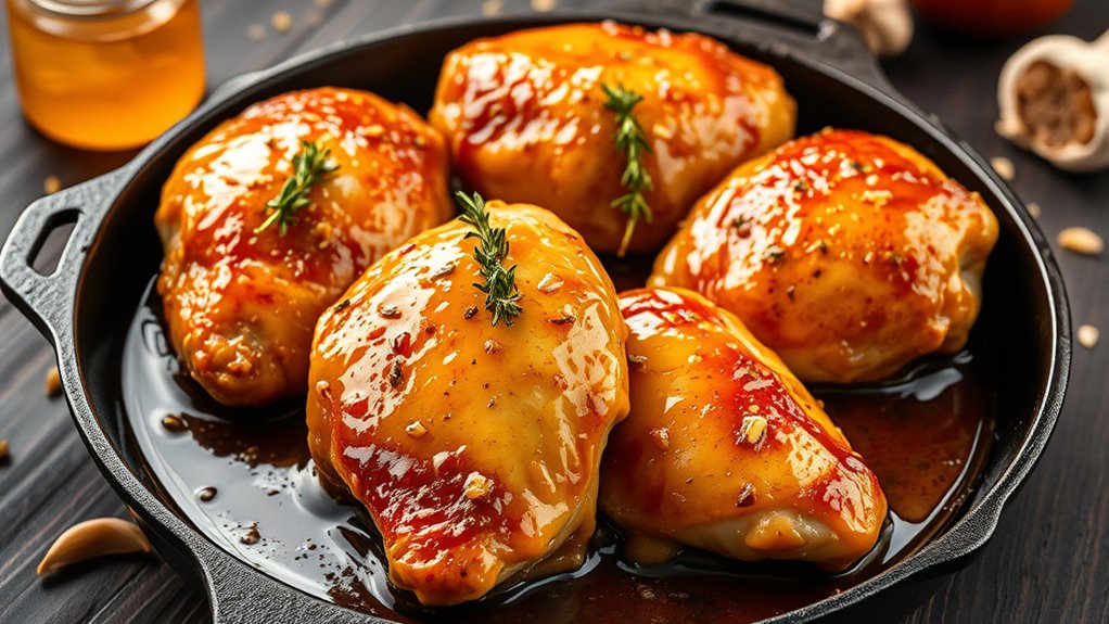 honey garlic chicken recipe