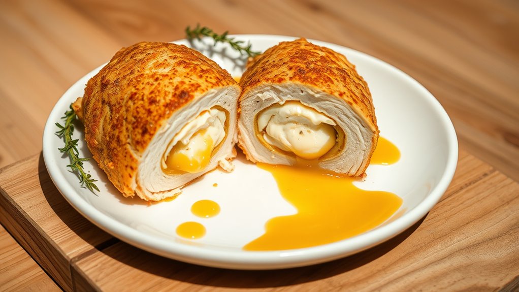 honey mustard filled chicken