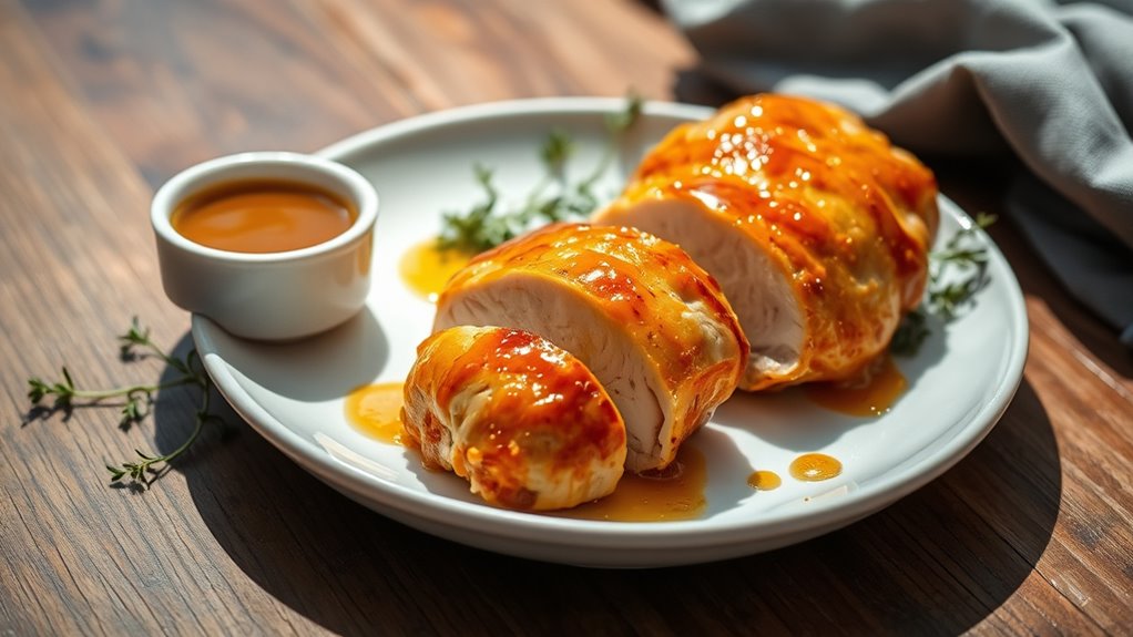 honey mustard glazed chicken