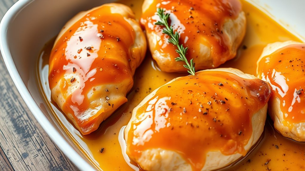 honey mustard glazed chicken