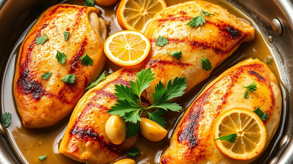 lemon garlic chicken recipe