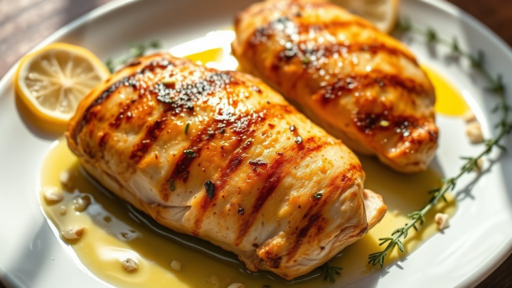 lemon garlic flavored chicken