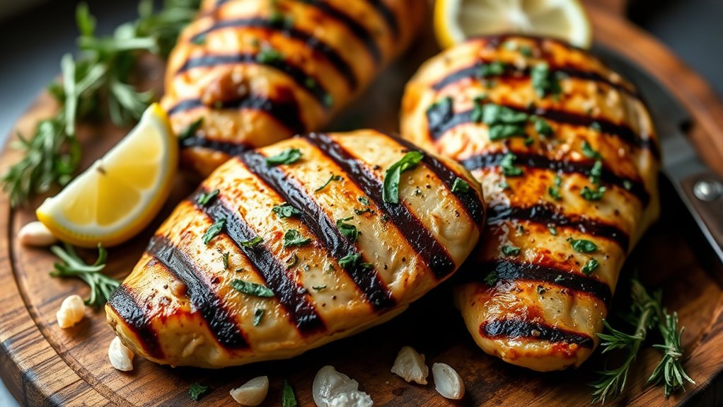 lemon herb grilled chicken