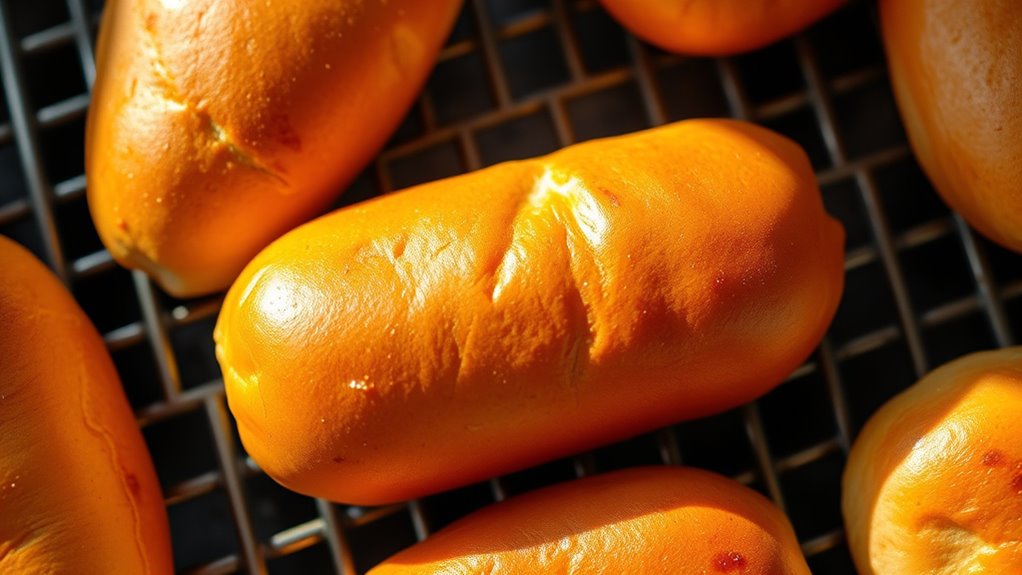 lightly toast the buns