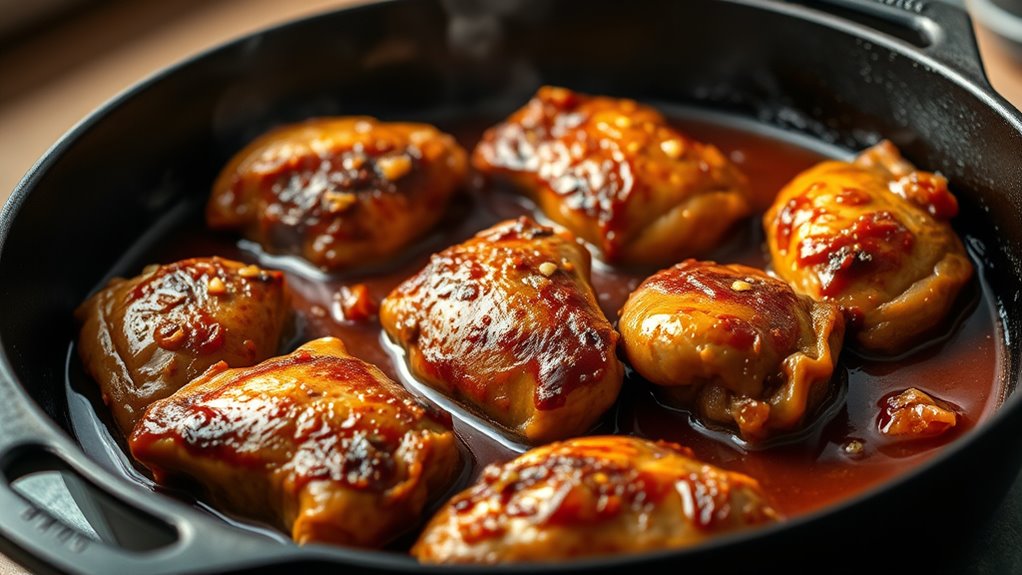 lower temperature keep cooking