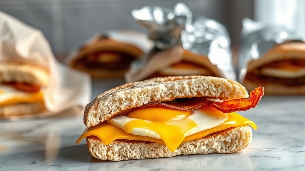 make ahead breakfast sandwiches