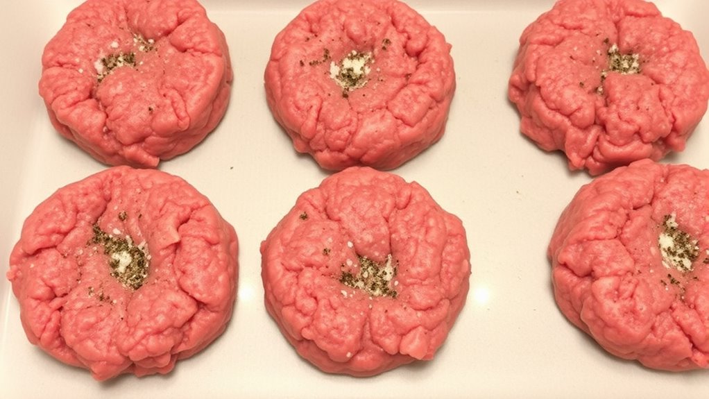 make beef burger patties