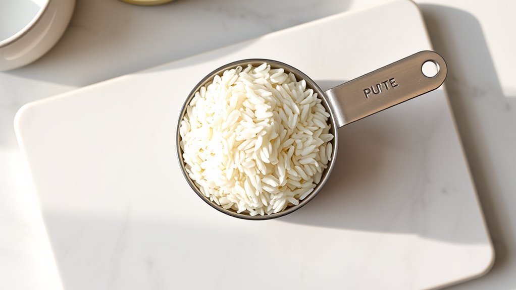 measure rice with precision