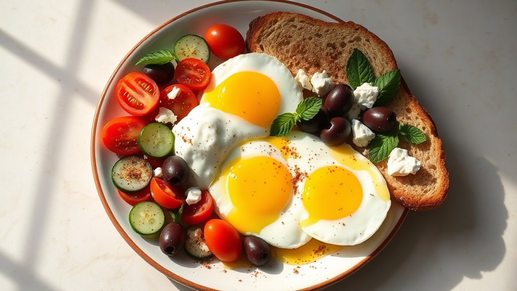 mediterranean flavors for breakfast