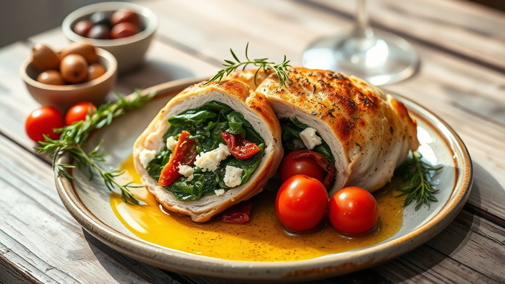 mediterranean flavors in chicken