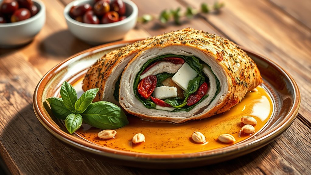 mediterranean flavors in chicken