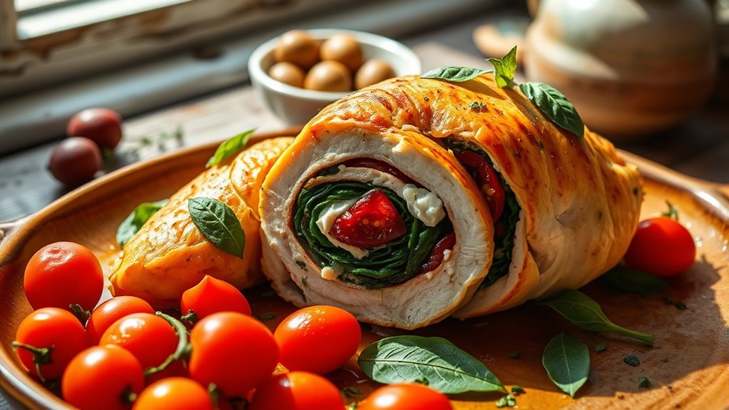 mediterranean flavors in chicken