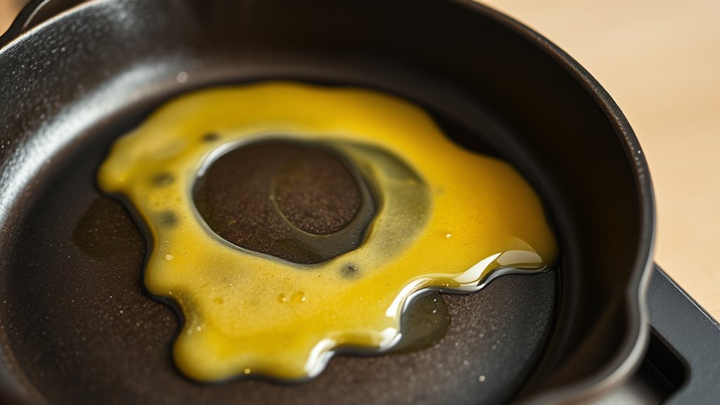 melt butter in skillet