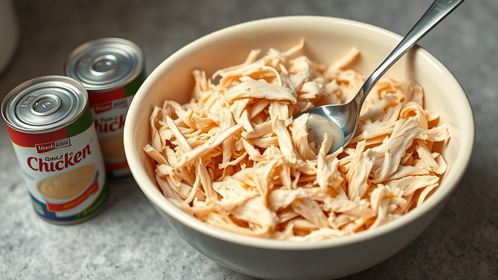 mix chicken and soup