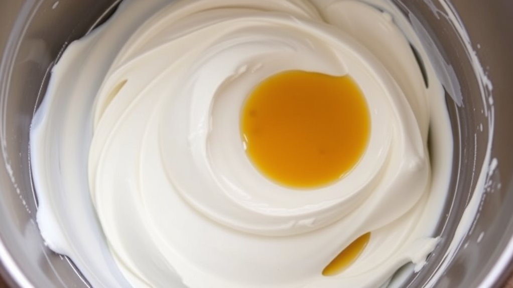 mix cream cheese mixture