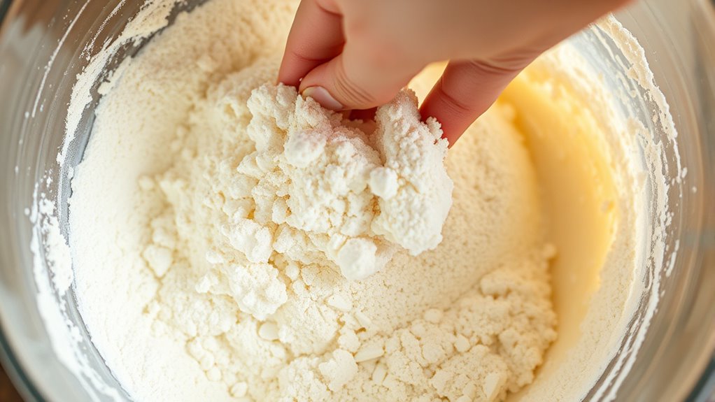 mix in dry ingredients