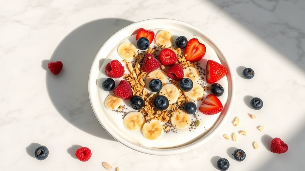 nutritious berry energy bowl