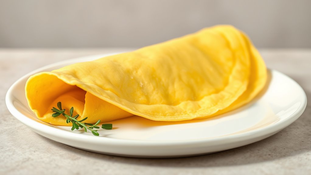 omelet with fresh herbs