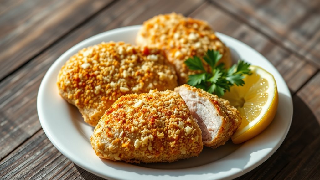 parmesan crusted chicken recipe