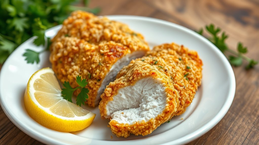parmesan crusted chicken recipe