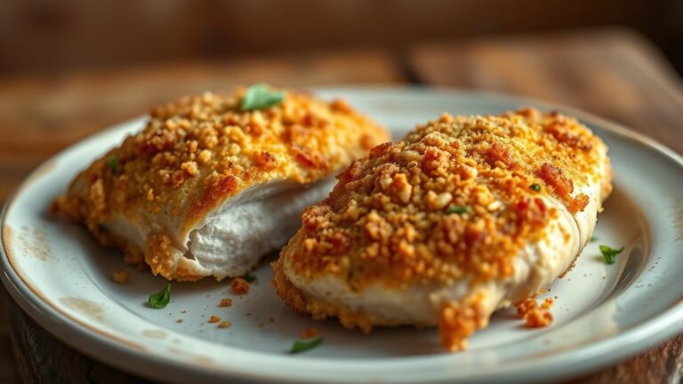 parmesan crusted chicken recipe
