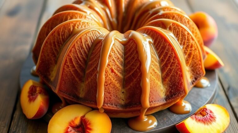 peach bundt cake recipe