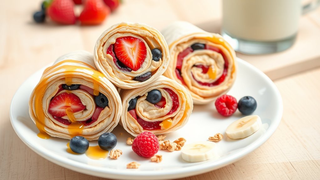 peanut butter berry snacks