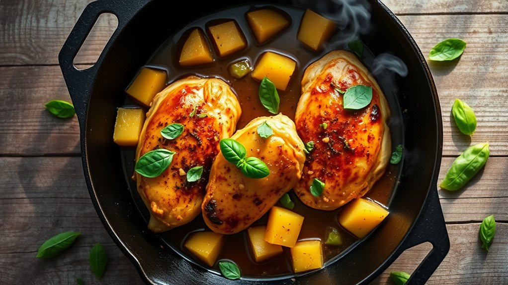 pineapple basil chicken recipe