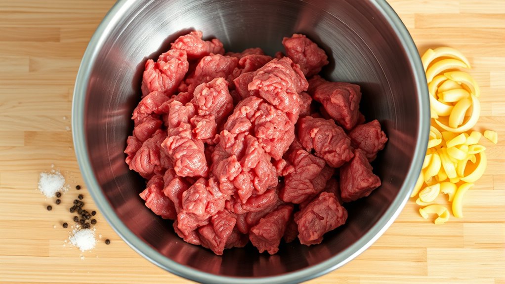 prepare ground beef mixture